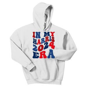 Vote For Democracy Vote Kamala Harris In My Harris Era 2024 Kids Hoodie