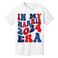 Vote For Democracy Vote Kamala Harris In My Harris Era 2024 Kids T-Shirt