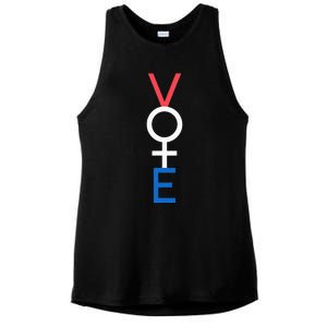 Vote Feminism Empower Women Equality Election Activism Ladies PosiCharge Tri-Blend Wicking Tank