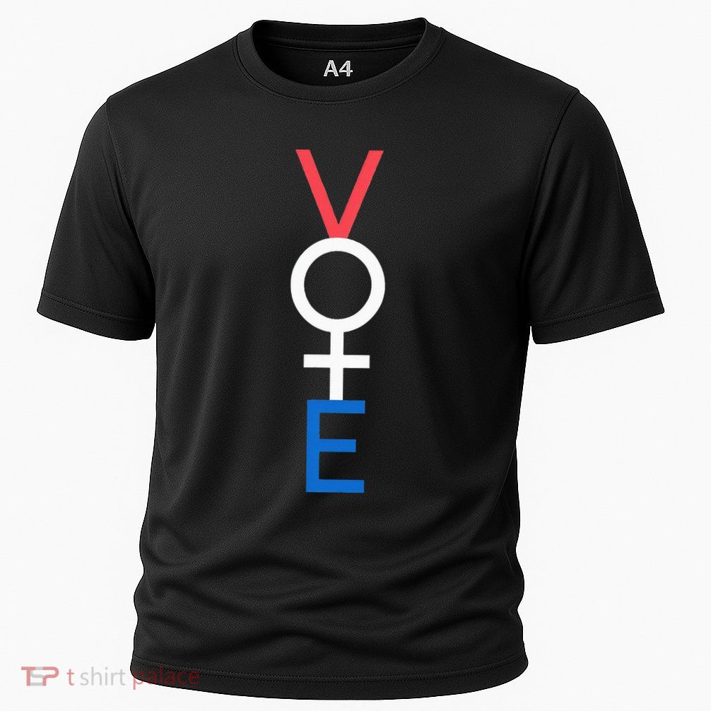 Vote Feminism Empower Women Equality Election Activism Cooling Performance Crew T-Shirt