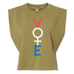 Vote Feminism Empower Women Equality Election Activism Garment-Dyed Women's Muscle Tee