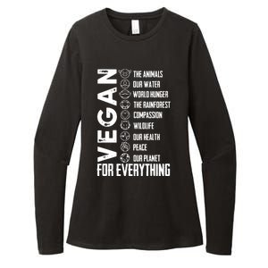 Vegan For Everything Planet Earth Day Save The Bees Womens CVC Long Sleeve Shirt