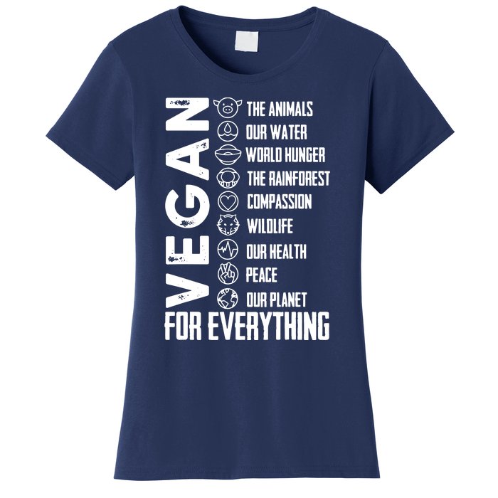 Vegan For Everything Planet Earth Day Save The Bees Women's T-Shirt