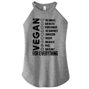 Vegan For Everything Planet Earth Day Save The Bees Women's Perfect Tri Rocker Tank