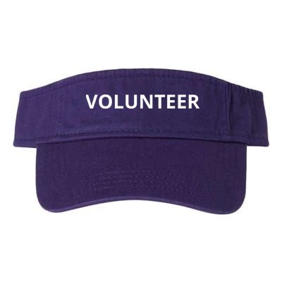Volunteer For Events Cute Design Visor