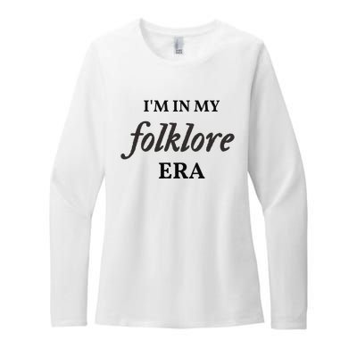 Vintageinspired Folklore Era  Womens CVC Long Sleeve Shirt