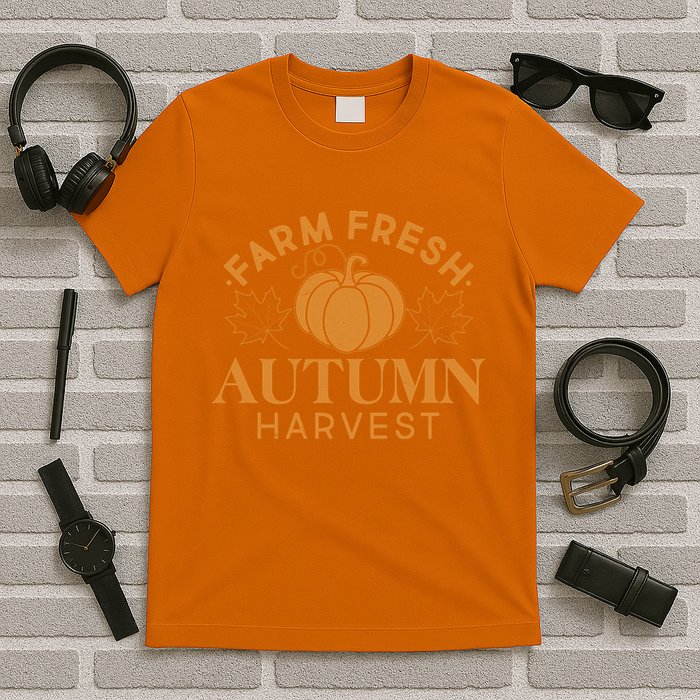 Vintage Farm Fresh Autumn Harvest T-Shirt