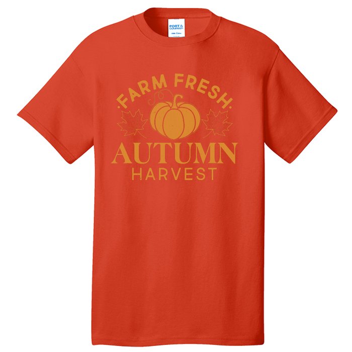 Vintage Farm Fresh Autumn Harvest Tall T-Shirt