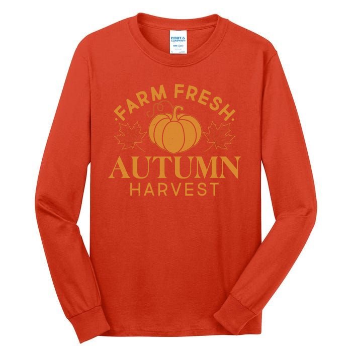 Vintage Farm Fresh Autumn Harvest Tall Long Sleeve T-Shirt