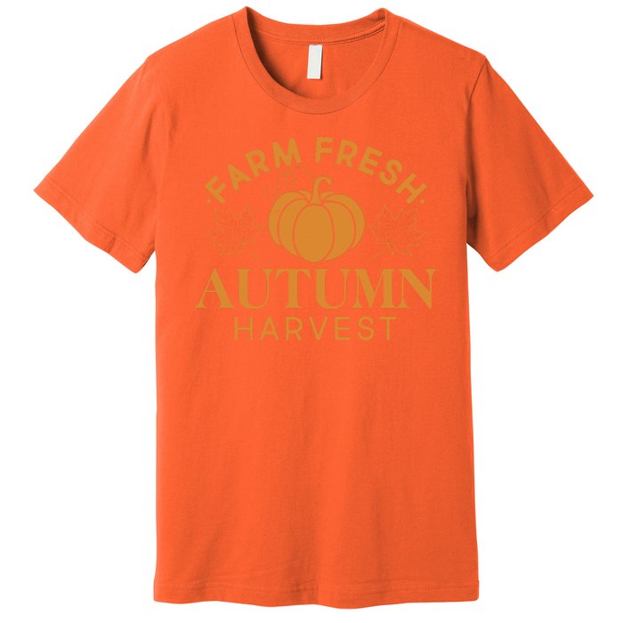 Vintage Farm Fresh Autumn Harvest Premium T-Shirt