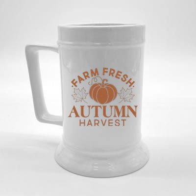 Vintage Farm Fresh Autumn Harvest Beer Stein