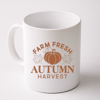 Vintage Farm Fresh Autumn Harvest Coffee Mug