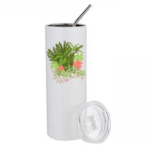 Venus Flytrap Floral Stainless Steel Tumbler