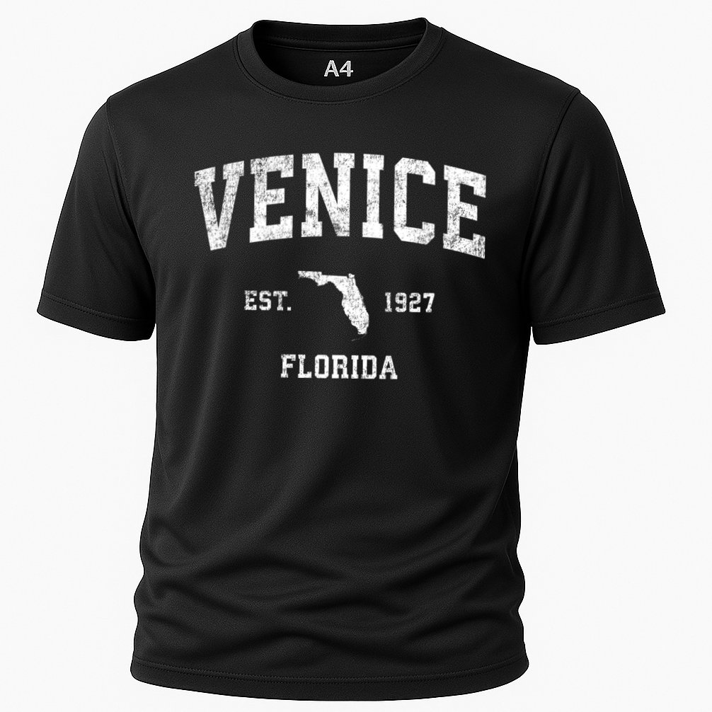 Venice Florida Fl Vintage Sports Performance Shirt