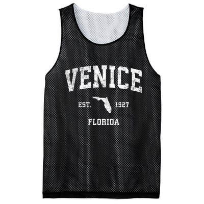 Venice Florida Fl Vintage Sports Mesh Reversible Basketball Jersey Tank