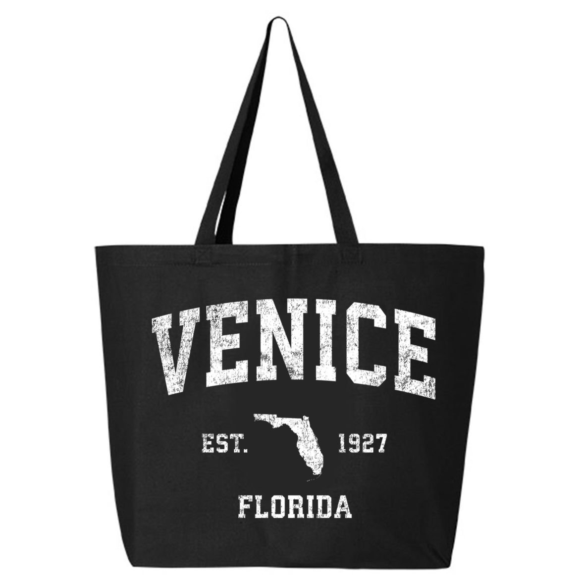 Venice Florida Fl Vintage Sports 25L Jumbo Tote