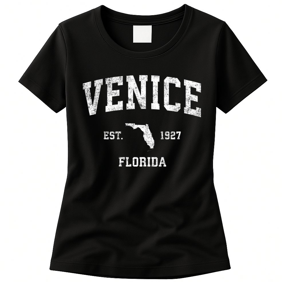 Venice Florida Fl Vintage Sports Womens T-Shirt