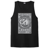 Vintage Fish Fisherman Bass Fishing Legend 1957 Birthday PosiCharge Competitor Tank