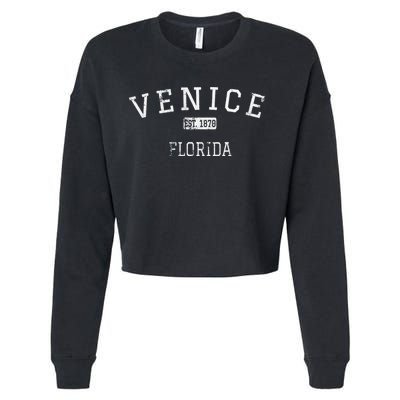 Venice Florida FL Vintage Cropped Pullover Crew