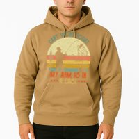Vintage Funny Fishing Can't Work Today My Arm Is In A Cast Hoodie