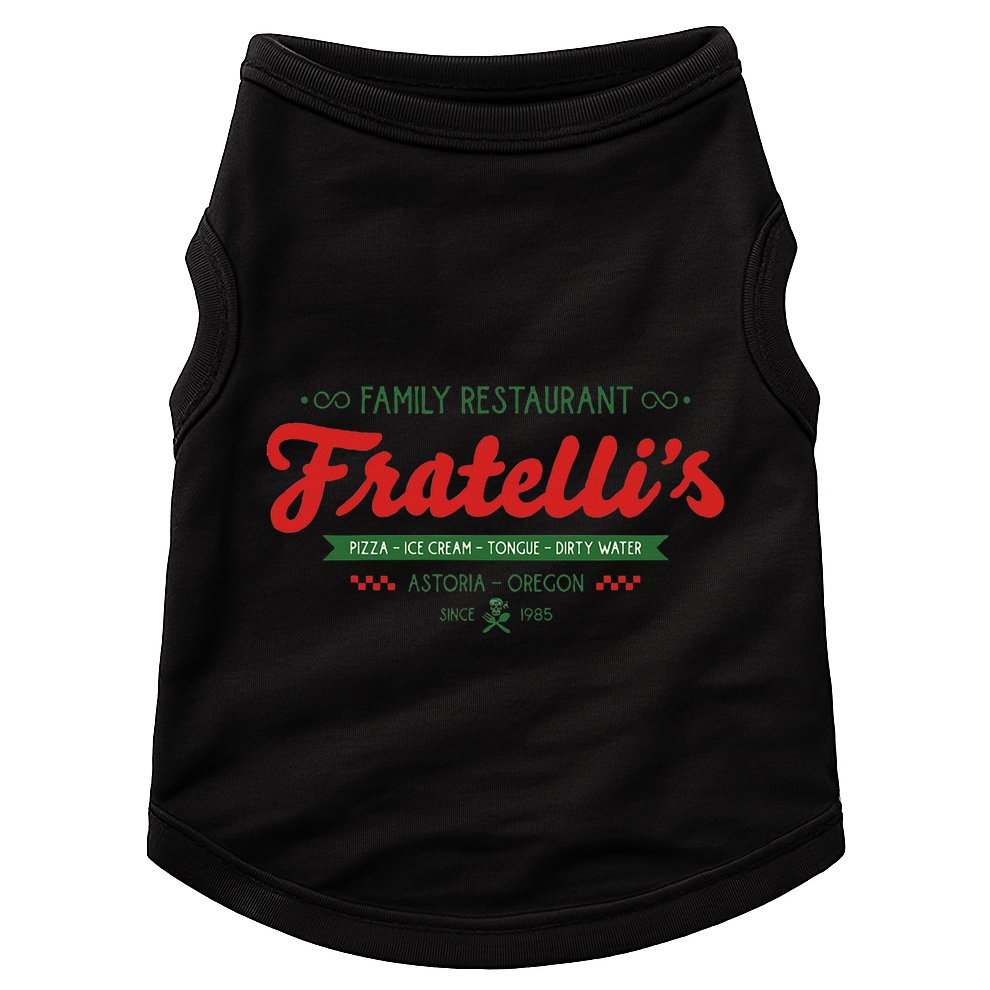 Vintage Fratellis Family Restaurant Astoria Oregon Doggie Tank
