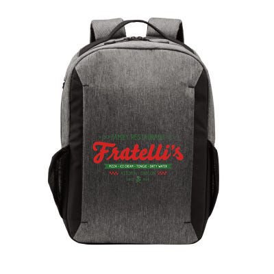 Vintage Fratellis Family Restaurant Astoria Oregon Vector Backpack