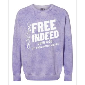 Vineyard Freeland Free Indeed John 836 Colorblast Crewneck Sweatshirt