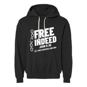 Vineyard Freeland Free Indeed John 836 Garment-Dyed Fleece Hoodie