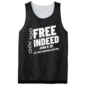 Vineyard Freeland Free Indeed John 836 Mesh Reversible Basketball Jersey Tank