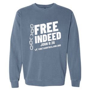 Vineyard Freeland Free Indeed John 836 Garment-Dyed Sweatshirt