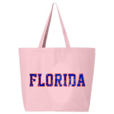 Vintage Florida Florida Orange Blue 25L Jumbo Tote