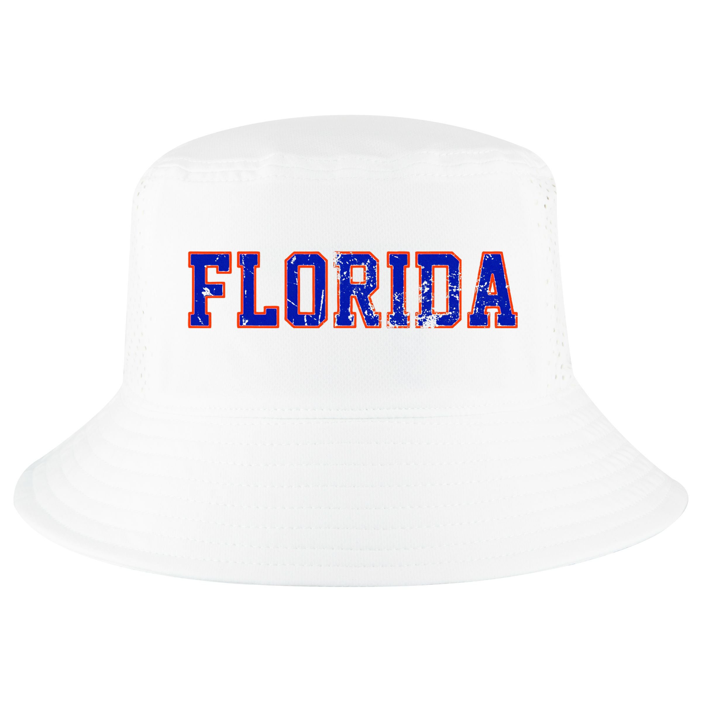 Vintage Florida Florida Orange Blue Cool Comfort Performance Bucket Hat