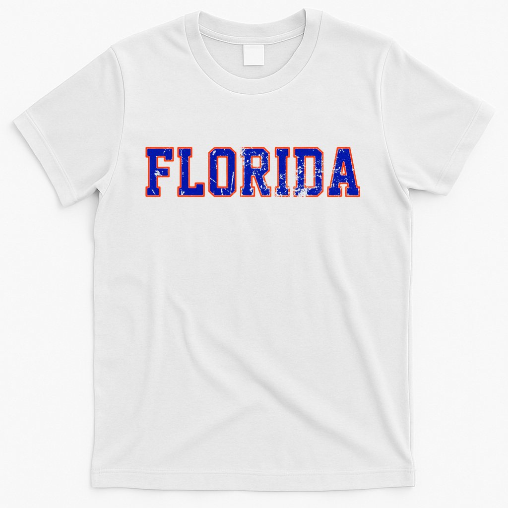 Vintage Florida Florida Orange Blue T-Shirt
