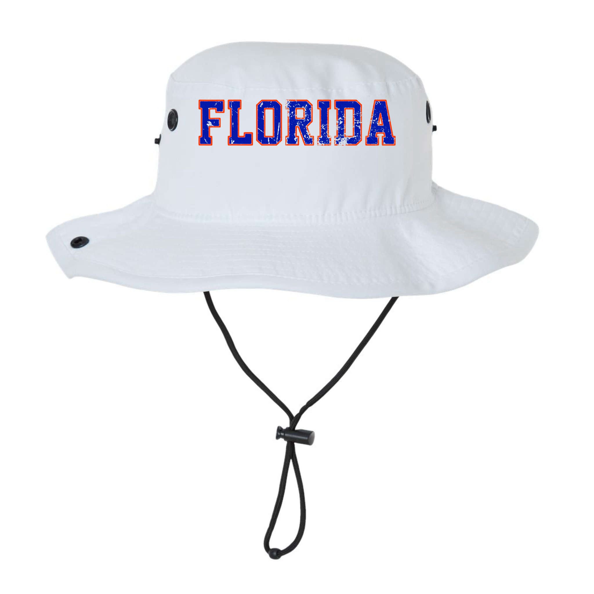 Vintage Florida Florida Orange Blue Bucket Hat