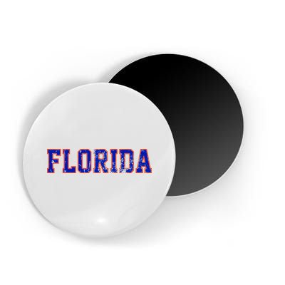 Vintage Florida Florida Orange Blue Magnet