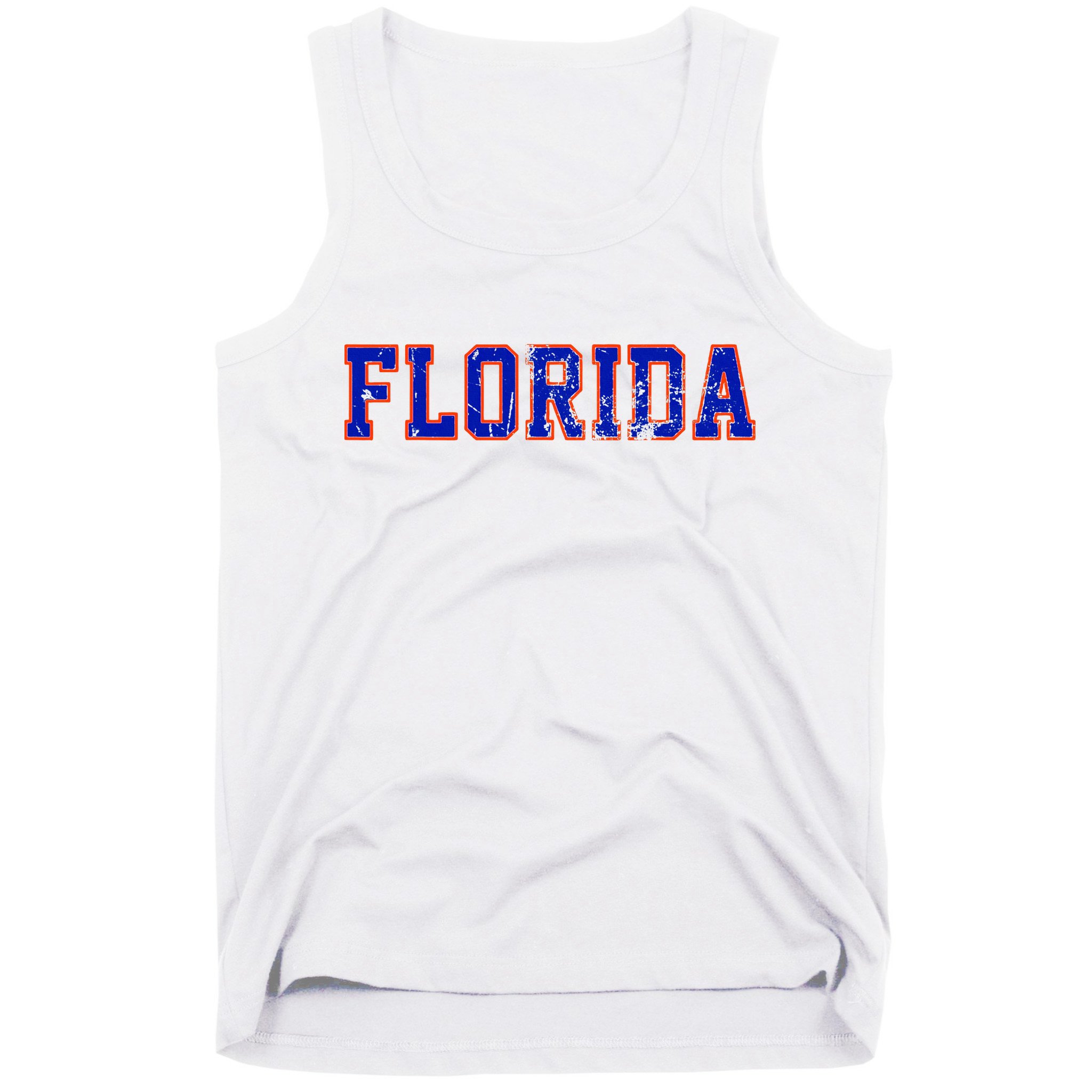 Vintage Florida Florida Orange Blue Tank Top