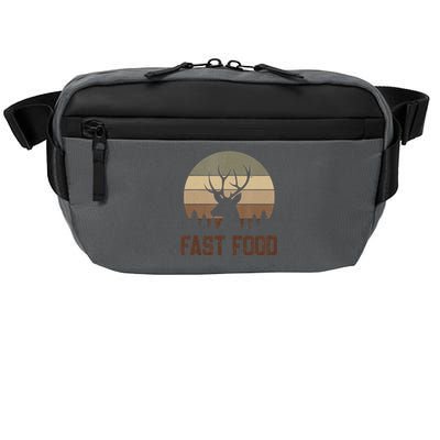 Vintage Fast Food Hunter Deer Hunting Crossbody Pack