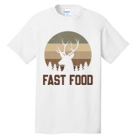 Vintage Fast Food Hunter Deer Hunting Tall T-Shirt