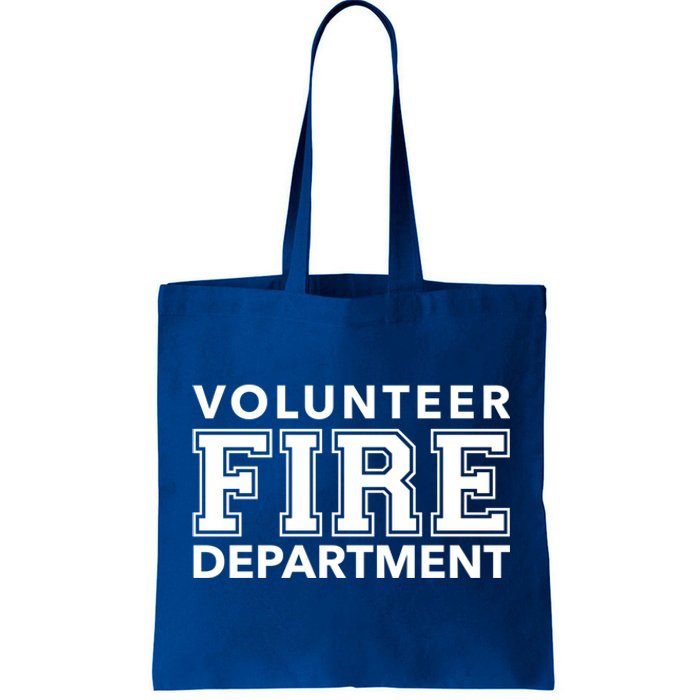 Volunteer Firefighter Fire Rescue Department Duty Gift Tote Bag