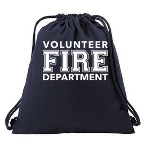 Volunteer Firefighter Fire Rescue Department Duty Gift Drawstring Bag