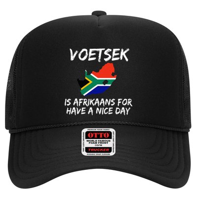 Voetsek Funny For South African Expats Trucker Hat