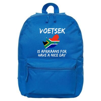 Voetsek Funny For South African Expats 16 in Basic Backpack