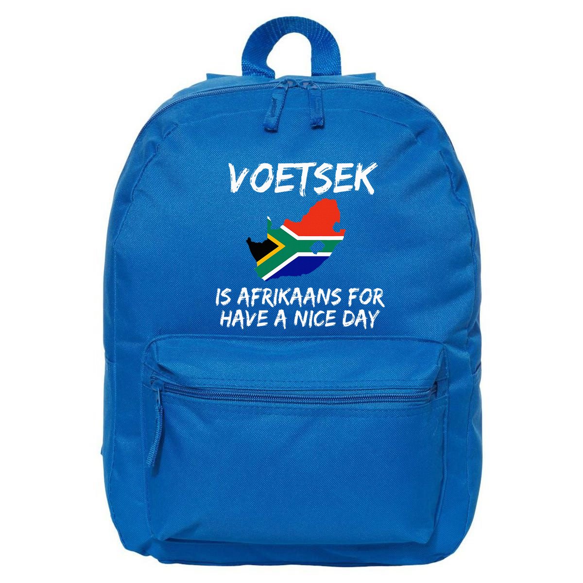 Voetsek Funny For South African Expats 16 in Basic Backpack