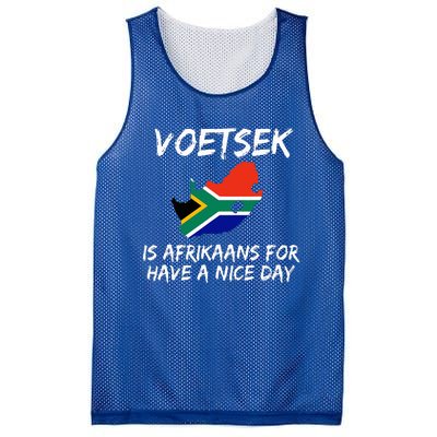 Voetsek Funny For South African Expats Mesh Reversible Basketball Jersey Tank