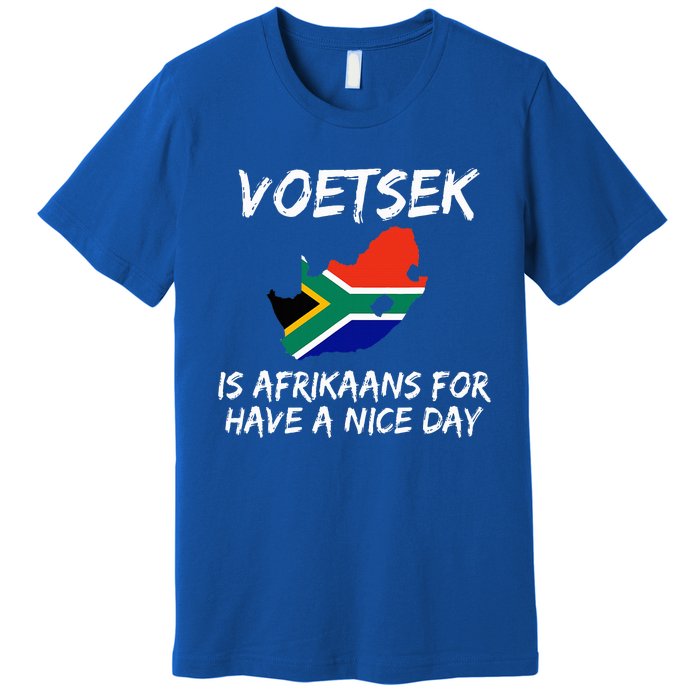 Voetsek Funny For South African Expats Premium T-Shirt