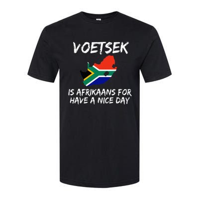 Voetsek Funny For South African Expats Softstyle CVC T-Shirt