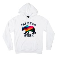 Vintage Funny Fat Bear Week Hoodie