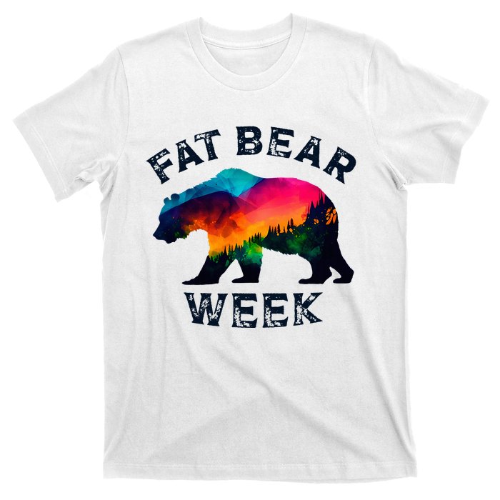 Vintage Funny Fat Bear Week T-Shirt