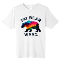 Vintage Funny Fat Bear Week Tall Fusion ChromaSoft Performance T-Shirt