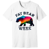 Vintage Funny Fat Bear Week Premium T-Shirt